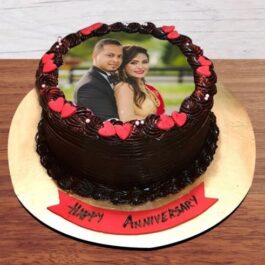 Anniversary Special Photo Cake
