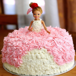 Cute Baby Doll Theme Cake